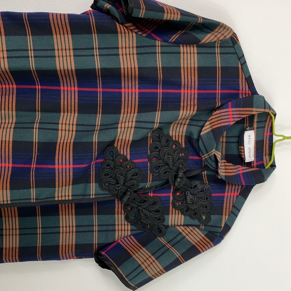 Plaid minidress size S